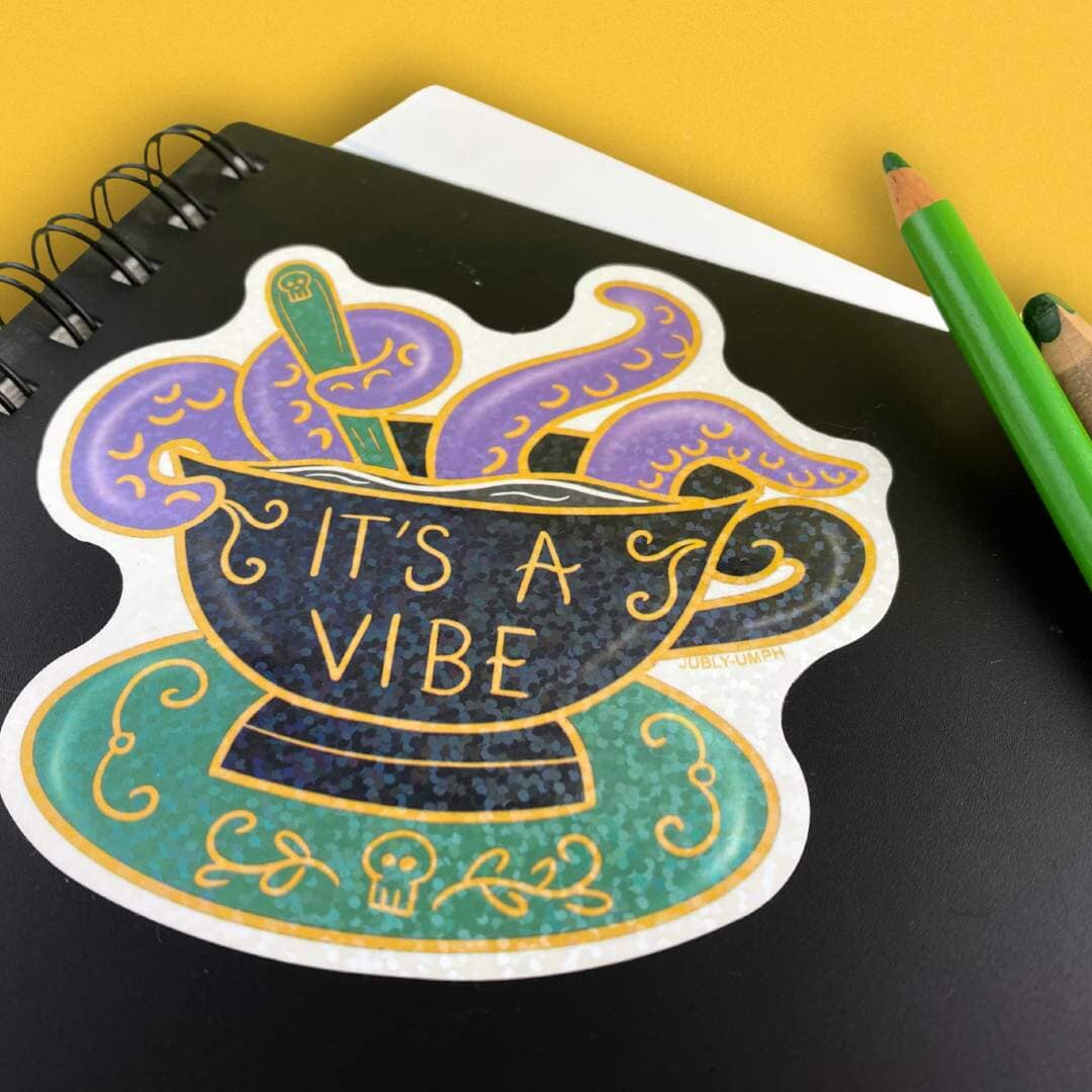 JUBLY-UMPH - "It's A Vibe" - Sticker