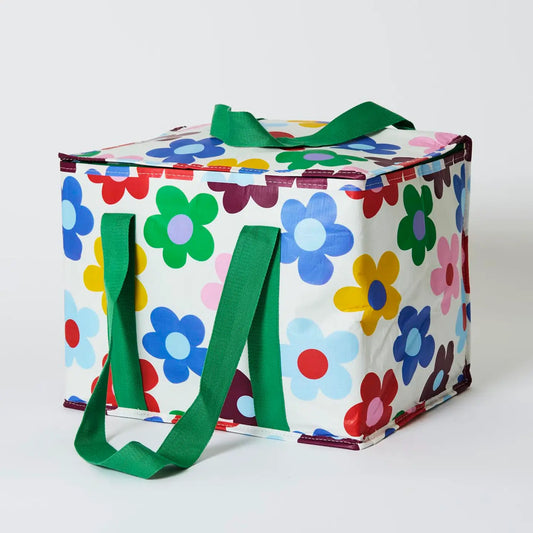 PROJECT TEN - "Sunny Floral" LARGE INSULATED TOTE
