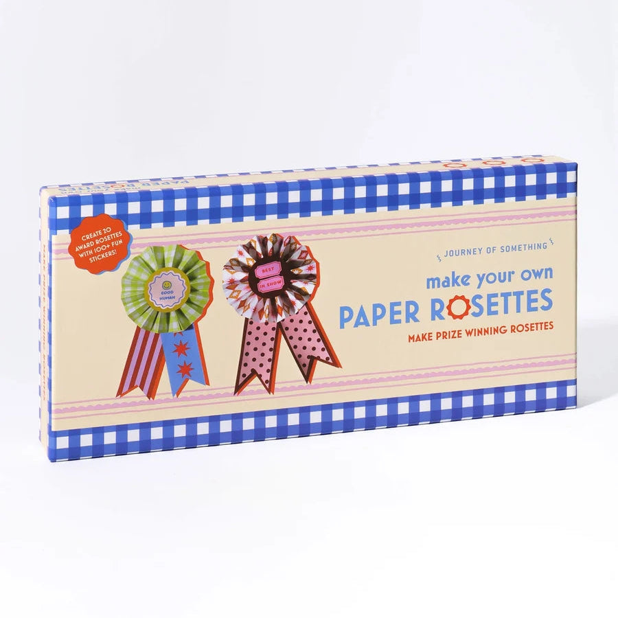 JOURNEY OF SOMETHING- MAKE YOUR OWN PAPER ROSETTES