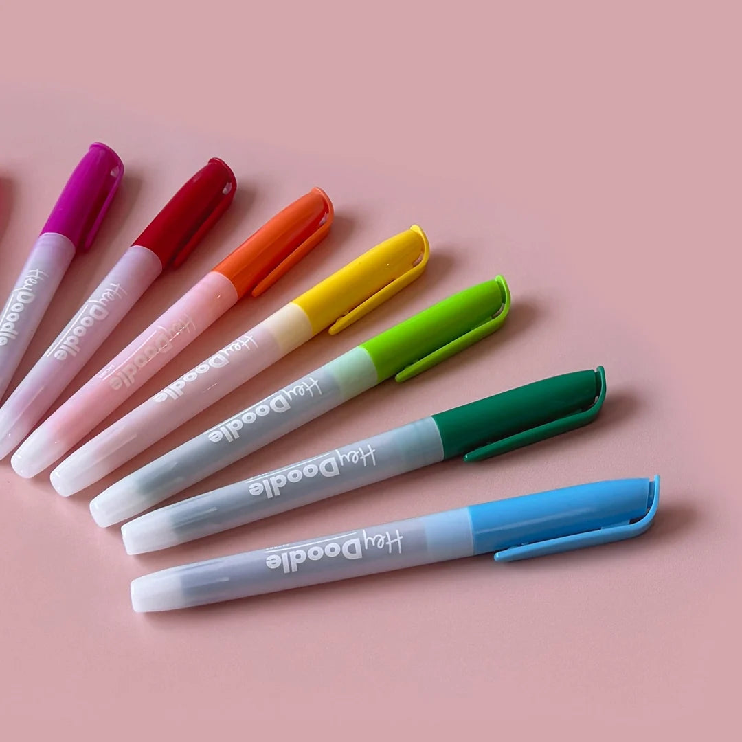 HEY DOODLE - Standard Colour Markers 12 Pack