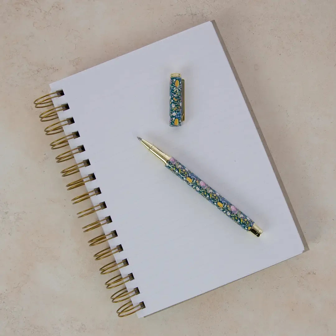 EARTH GREETINGS- Premium Refillable Metal Roller Pen - Bushwalk - Jayne Branchflower