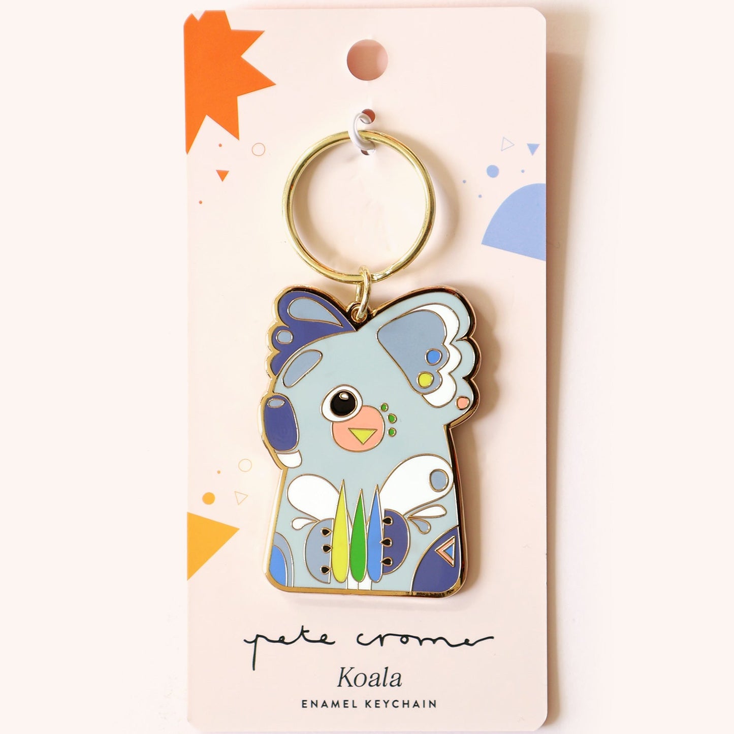 PETE CROMER - Koala Enamel Keychain
