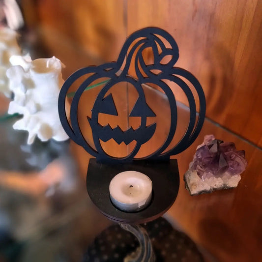 YISKA Pumpkin Tea Light Holder