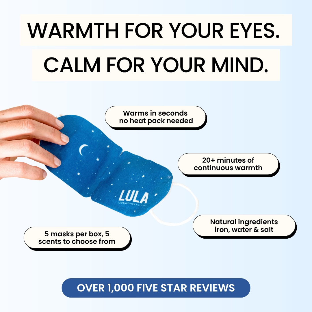 LULA - VANILLA SELF-WARMING EYE MASK (5 MASKS)
