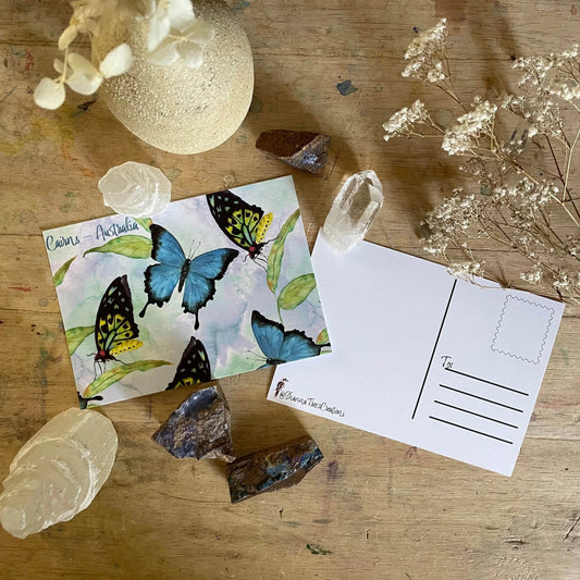 Shanna Trees Creations- Cairns Butterflies Postcard