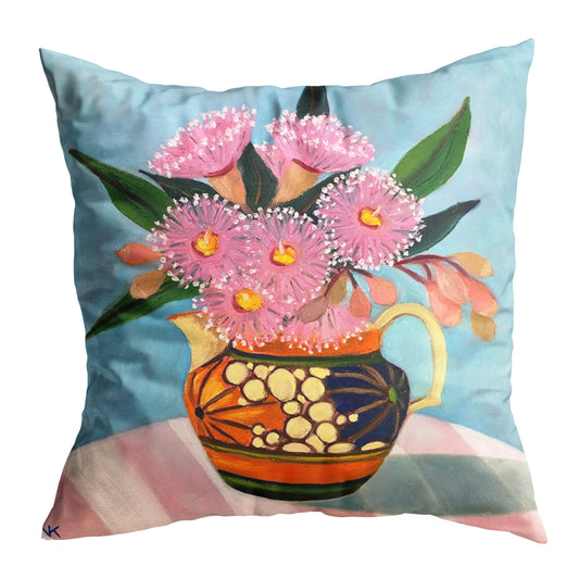 JOHN KLEIN- "Clarice Cliff & Gum Blossom" Cushion Cover