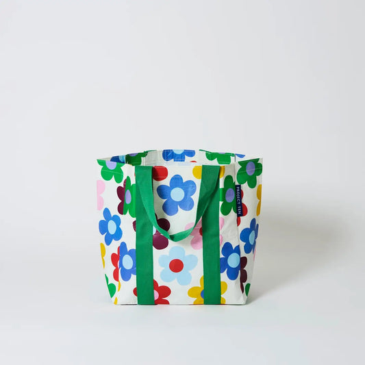 PROJECT TEN - "Sunny Floral" SHOPPER TOTE BAG