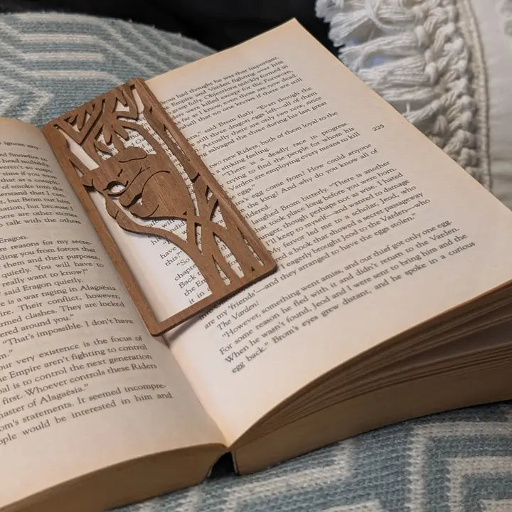 STRAYA ART- Sleepy Koala - Wooden Bookmark