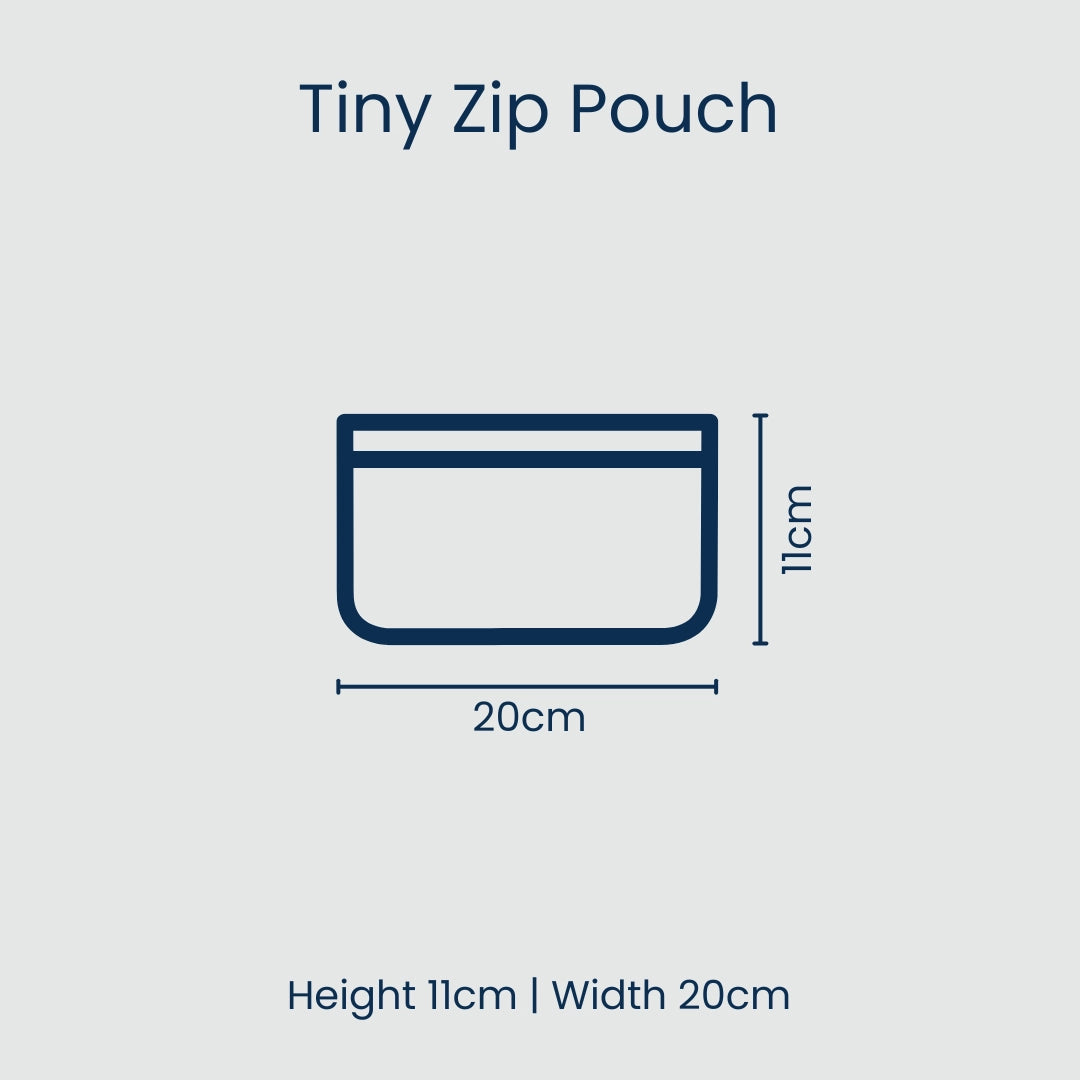 PROJECT TEN - "Sardine" TINY Zip Pouch