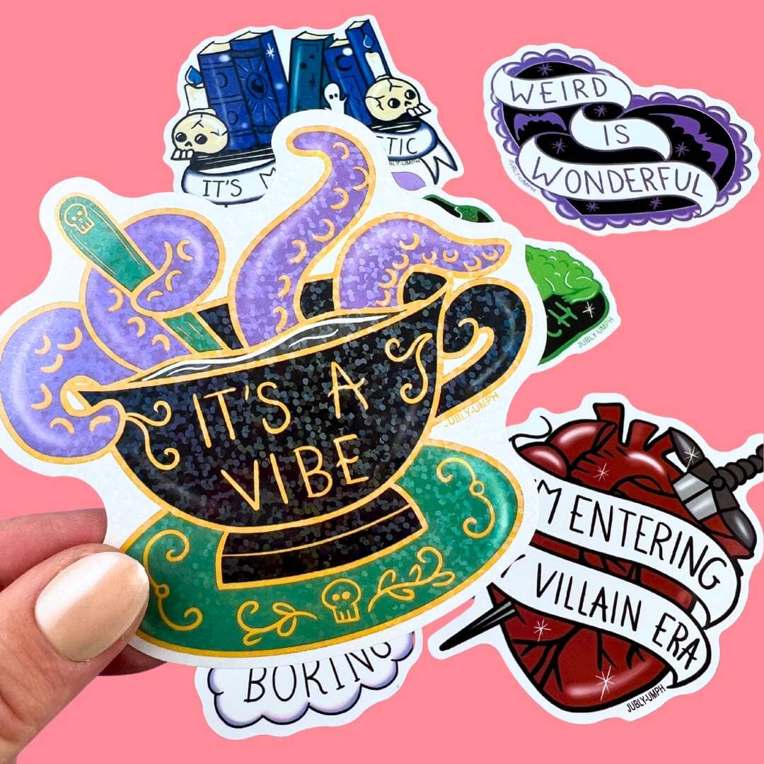 JUBLY-UMPH - "It's A Vibe" - Sticker