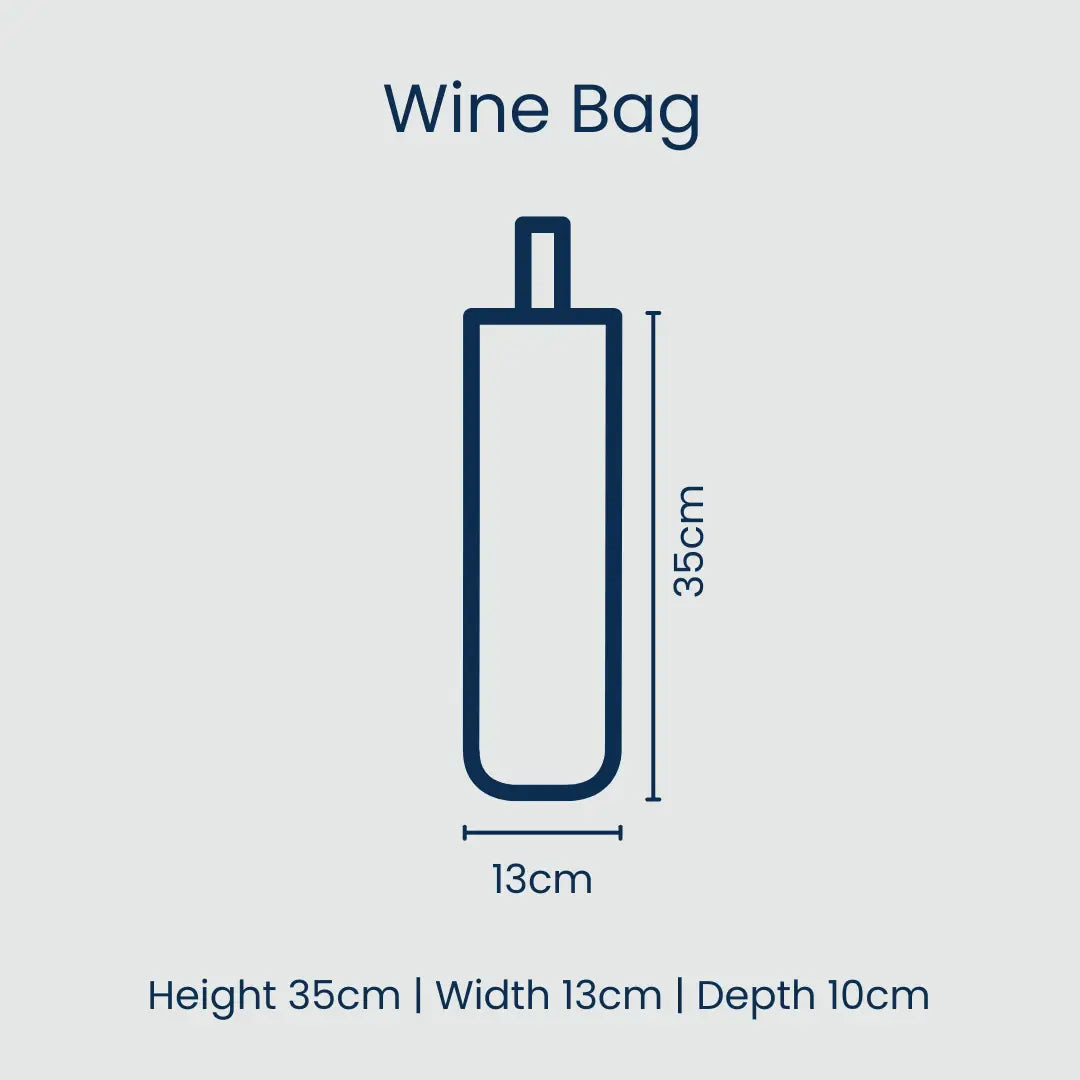PROJECT TEN - "Multi Stripe" Insulated Wine Bag