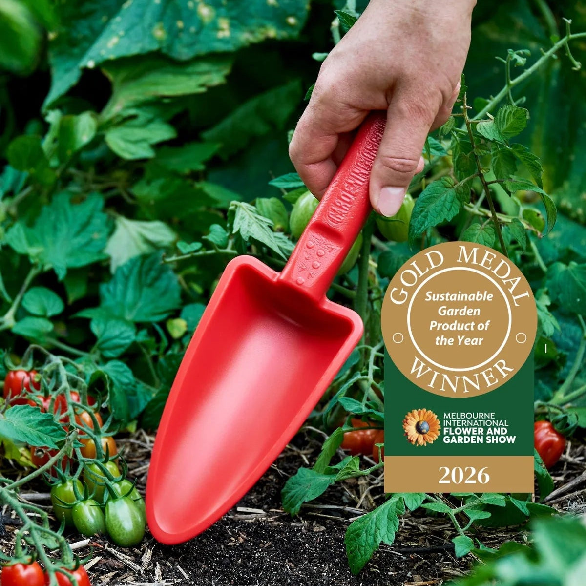 GARDENING ON COUNTRY - Womby Hand Trowel  Bumbunga Pink — Recycled Plastic, Australian Made