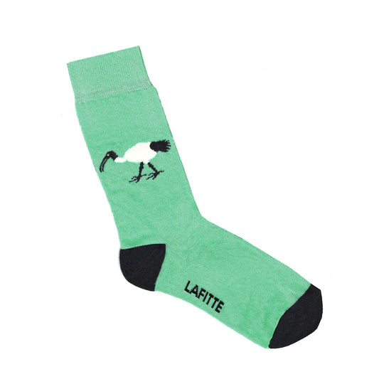 LAFITTE- Ibis (Bin Chicken) Socks- Mint