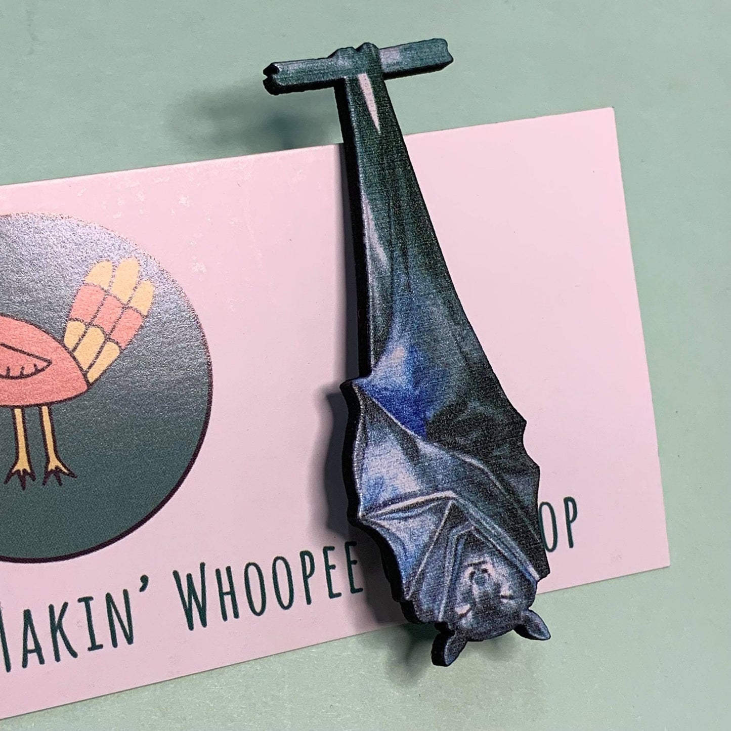 MAKIN' WHOOPEE - "Fruit Bat" Brooch