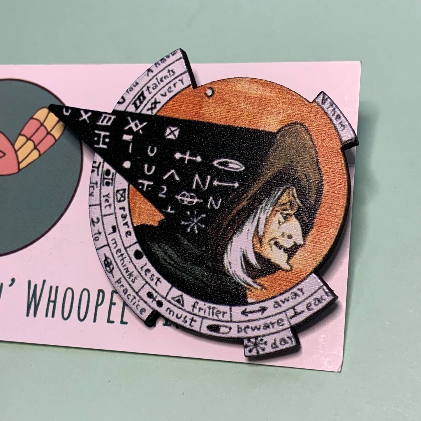 MAKIN' WHOOPEE - "Casting Spells" Witch Halloween Brooch