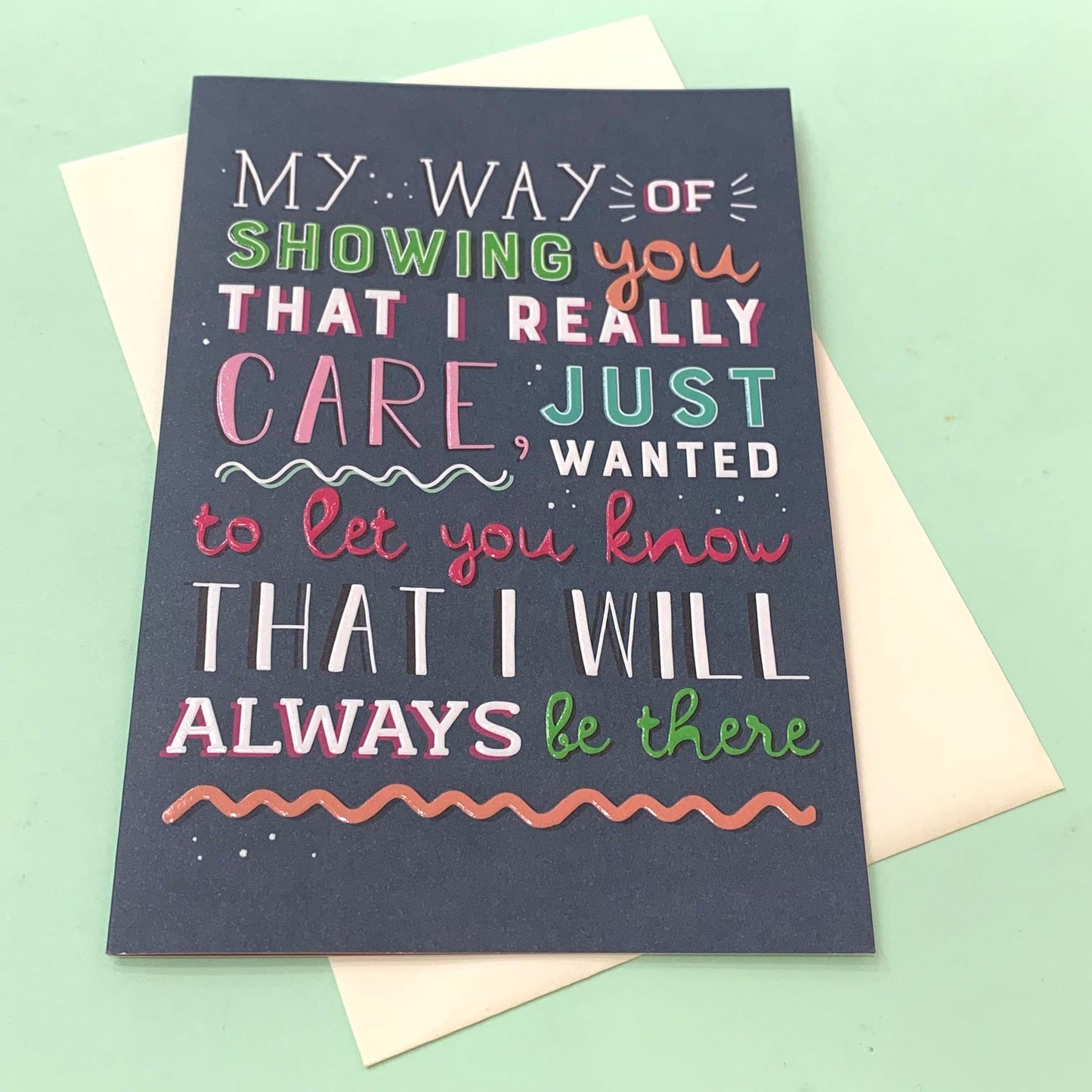 Makin' Whoopee - "I Really Care" Card