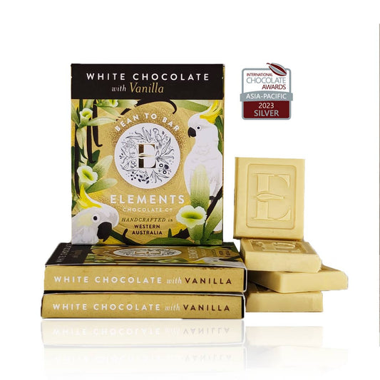 Elements Chocolate Co- Decadent White Chocolate with Vanilla