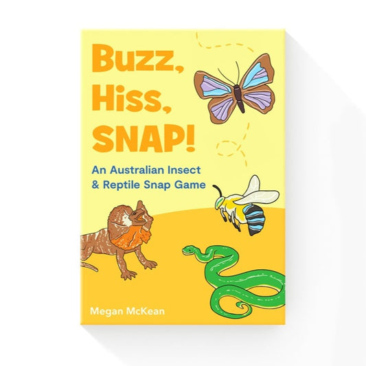 Buzz, Hiss, SNAP! An Australian Insect & Reptile Snap Game