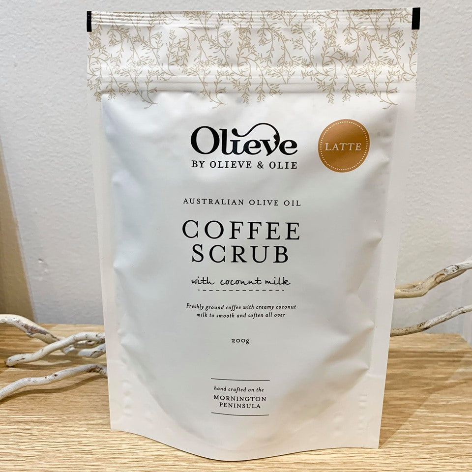 OLIEVE AND OLIE Coffee Scrub - LATTE