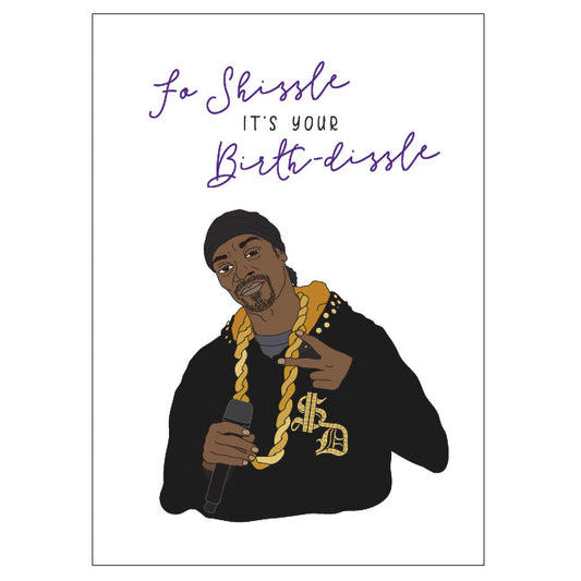 CANDLE BARK CREATIONS - FAMOUS FRIENDS- Snoop Dogg Birthday Gift Card