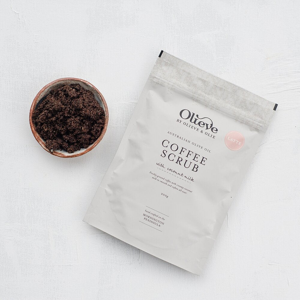 OLIEVE AND OLIE Coffee Scrub - LATTE