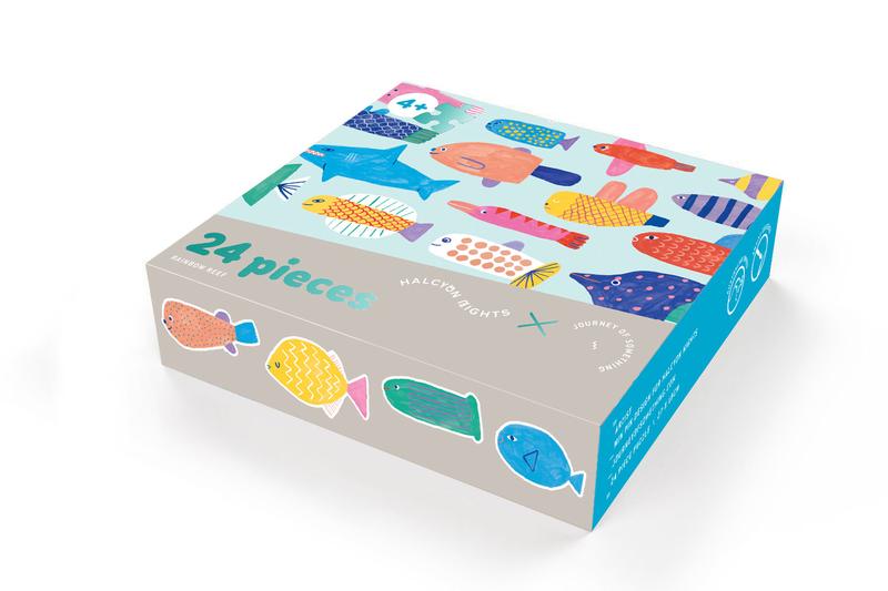 JOURNEY OF SOMETHING - 24 PIECE KIDS PUZZLE - RAINBOW REEF