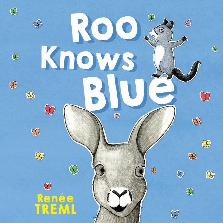 BOOKS & CO - RENEE TREML - ROO KNOWS BLUE CHILDREN BOOK