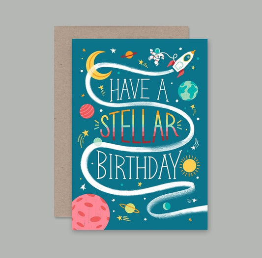AHD - Stellar Birthday Greeting Card