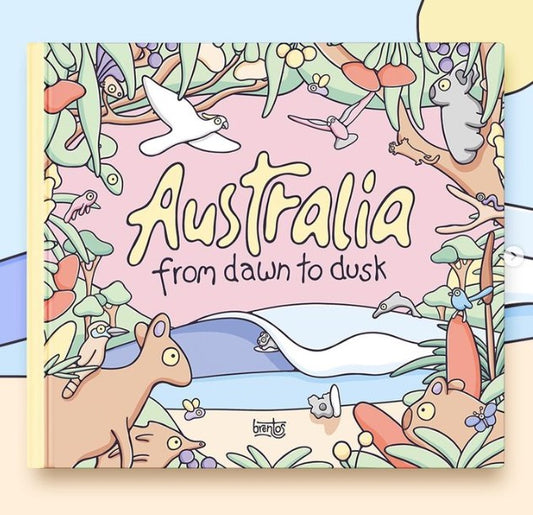 BOOKS & CO - "Australia: From Dusk to Dawn" Book- by Brentos
