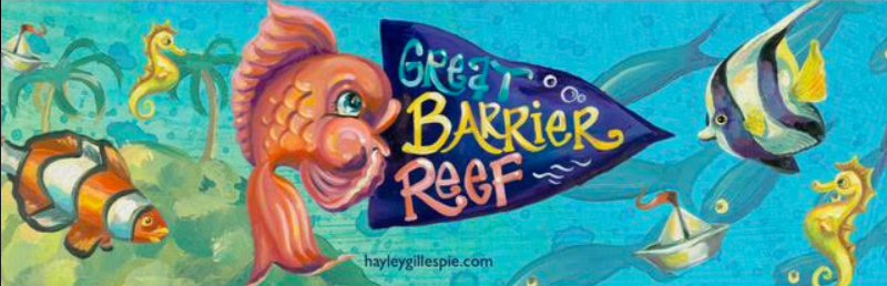 HAYLEY GILLESPIE - GREAT BARRIER REEF BUMPER STICKERS
