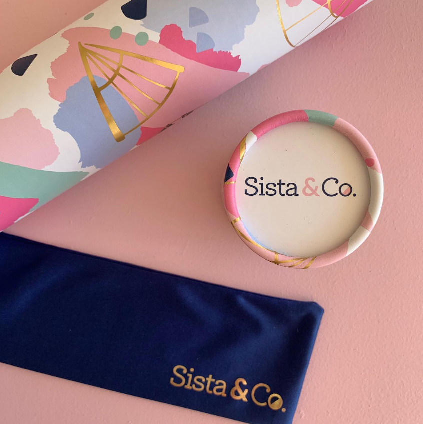 SISTA & CO. - BESPOKE HAND FANS - Teggun Ashleigh X Sista & Co.- Pink Tea Party