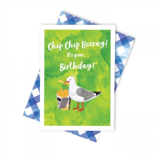 CANDLE BARK CREATIONS - SEAGULL BIRTHDAY Gift Card