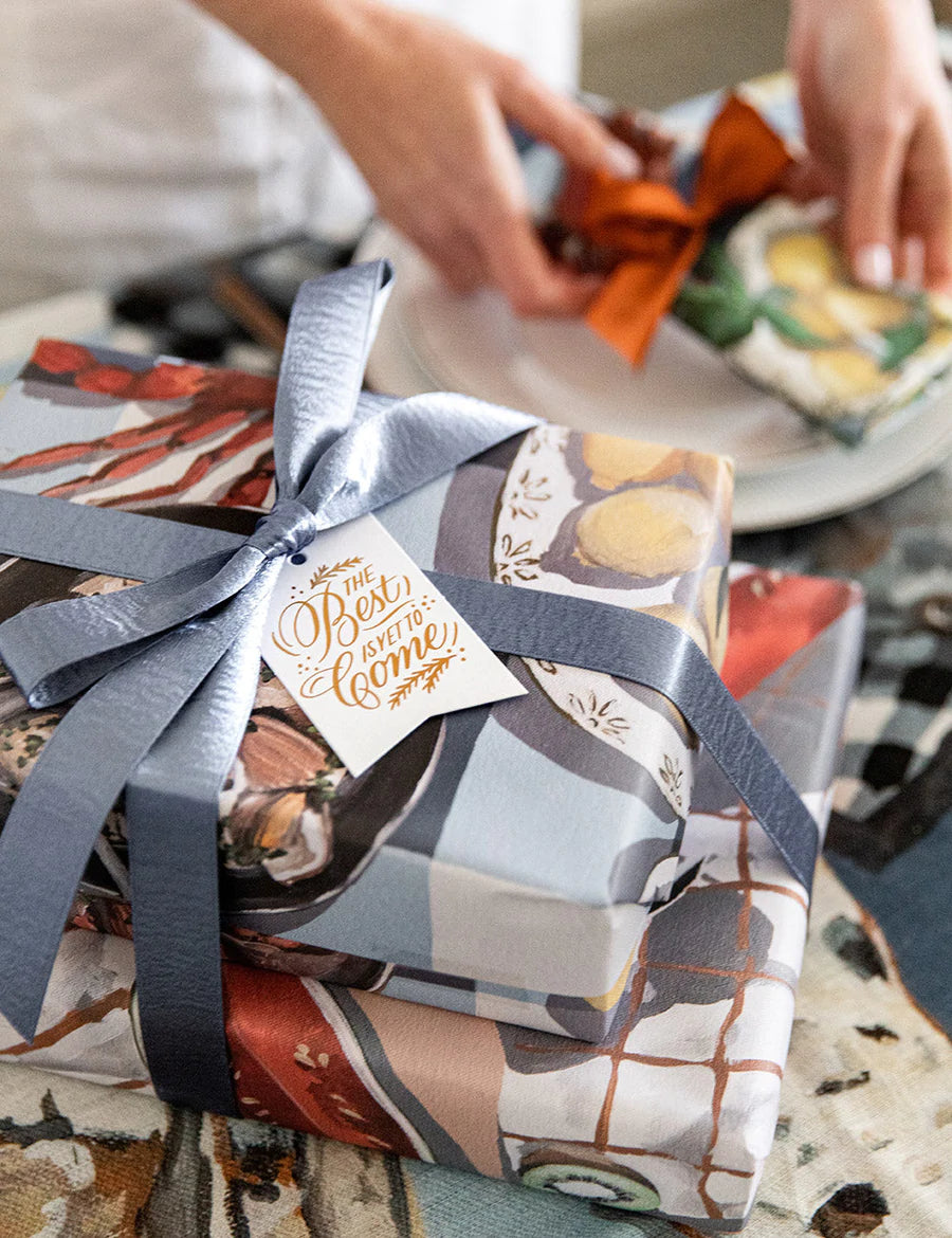 BESPOKE LETTERPRESS - Summer Picnic / Crab & Squid Gift Wrap