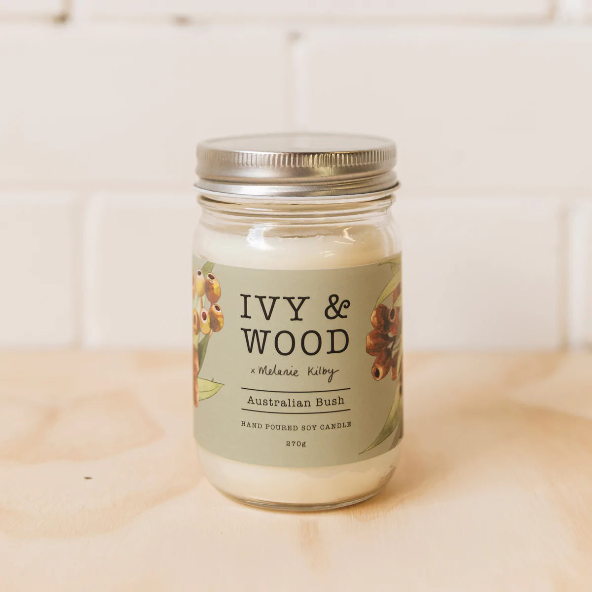 IVY & WOOD - Australian Bush Scented Candle 'Australiana' Collection