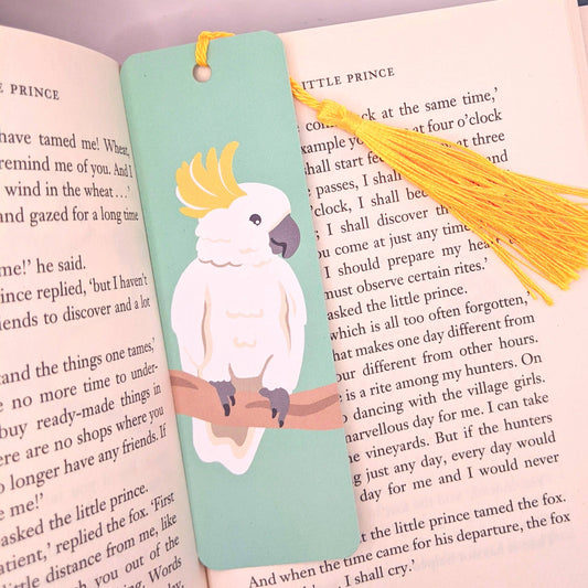 Tilly Scribbles- Cockatoo Bookmark