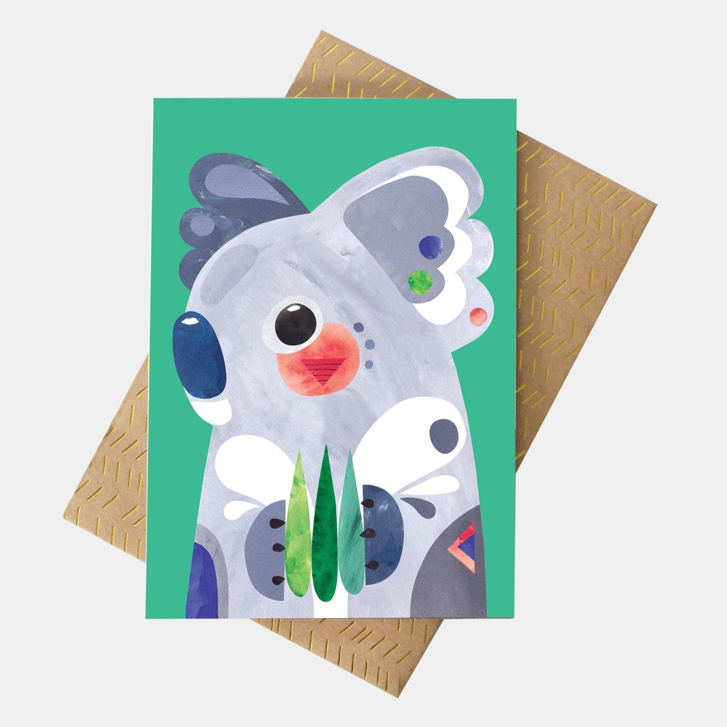 PETE CROMER - KOALA GREETING CARD – Makin' Whoopee Gift Shop